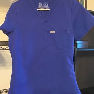Figs Scrubs Set Royal Blue xxs/xs